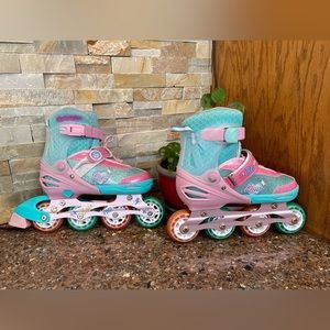 Glam Rollerblades Size 4-7. Good used condition.